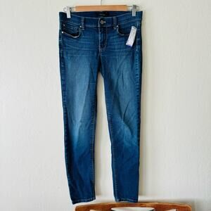 White House Black Market | medium washed skinny jeans